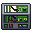 A machine frame with wiring and board installed